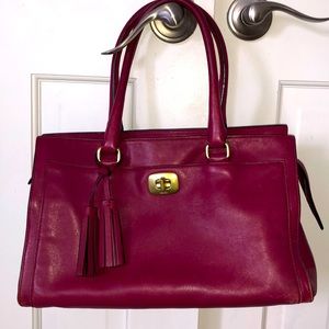 COACH Legacy Leather Chelsea Carryall Handbag Vintage #25359 pre-owned